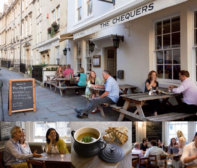 The Chequers - Restaurants in Bath