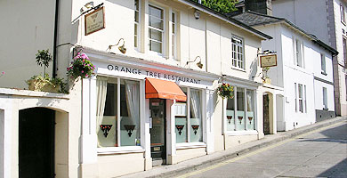 The Orange Tree Restaurant in Devon